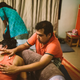 Image for article titled In pictures: An urban Indian woman gives birth at home